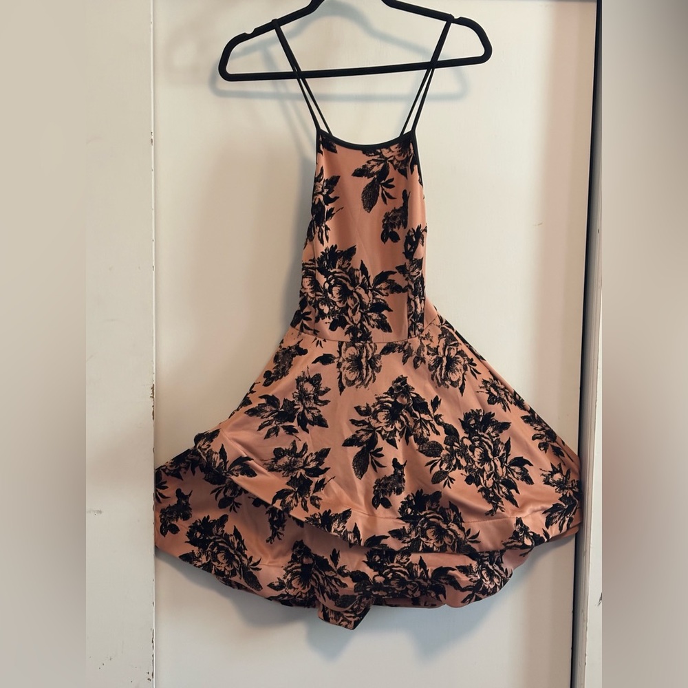 Floral Halter Dress